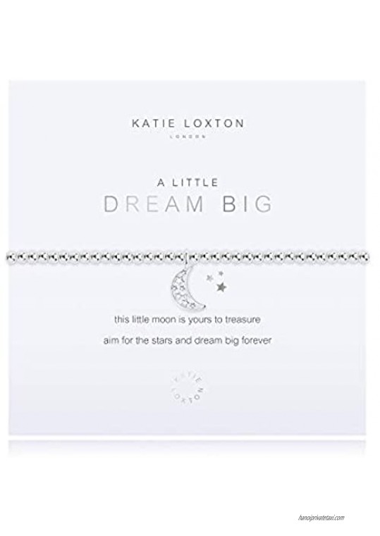 Katie Loxton a Little Magic Womens Stretch Adjustable Band Fashion Charm Bracelet