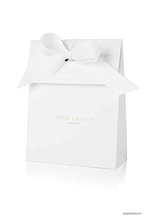 Katie Loxton Happy 16Th Birthday Womens Occasion Boxed Silver Plated Stretch Stacking Bracelets 3 Piece Set