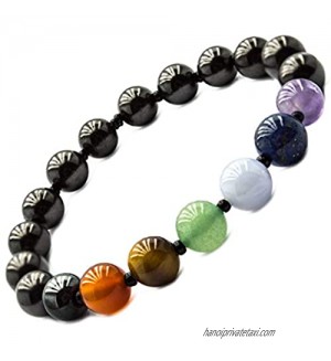Shungite Bracelet From Russia - 8mm Round Beads