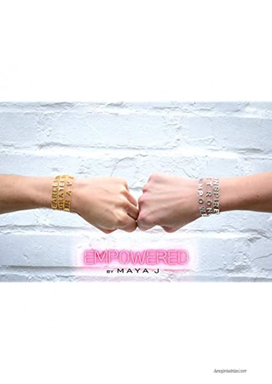 Empowered by Maya J XOXO Bracelet
