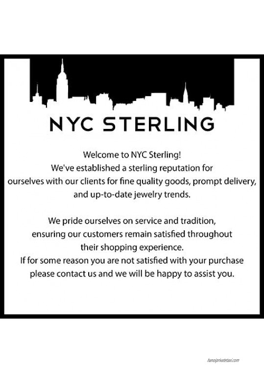 NYC Sterling Women 5mm Traditional Classic Brilliant Cut Round Cubic Zirconia Diamond Tennis Bracelet