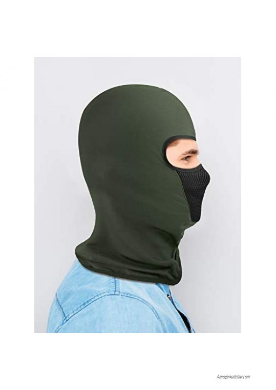 3 Pieces Balaclava Ski Mask Breathable Full Face Mask Windproof Sports Headwear for Outdoor Activities