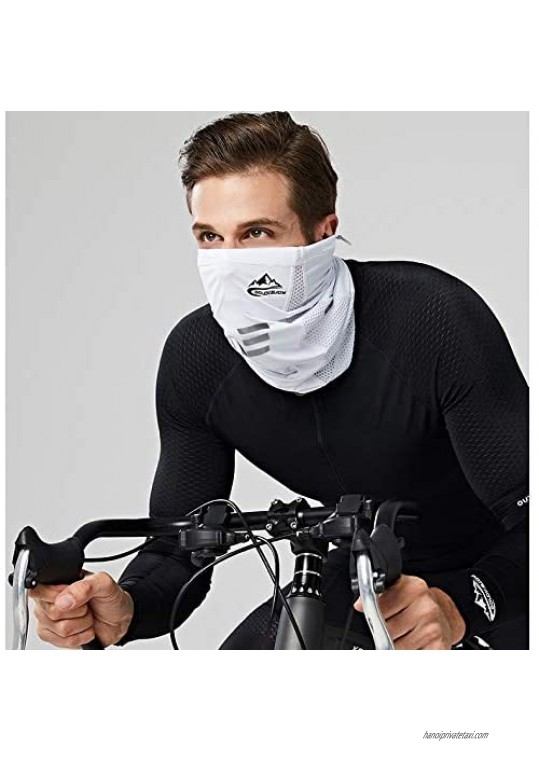 Multifunctional Neck Headwear Face Mask 12 in 1 Bike Motorcycle Hiking dust-Proof Anti-Spray for Women Men Face Scarf Bandana