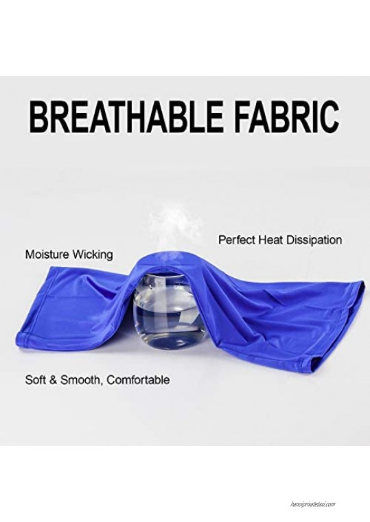Neck Gaiter for Women Men Face Scarf UV Protection Gaiter Breathable Balaclava Bandana (Solid Color)