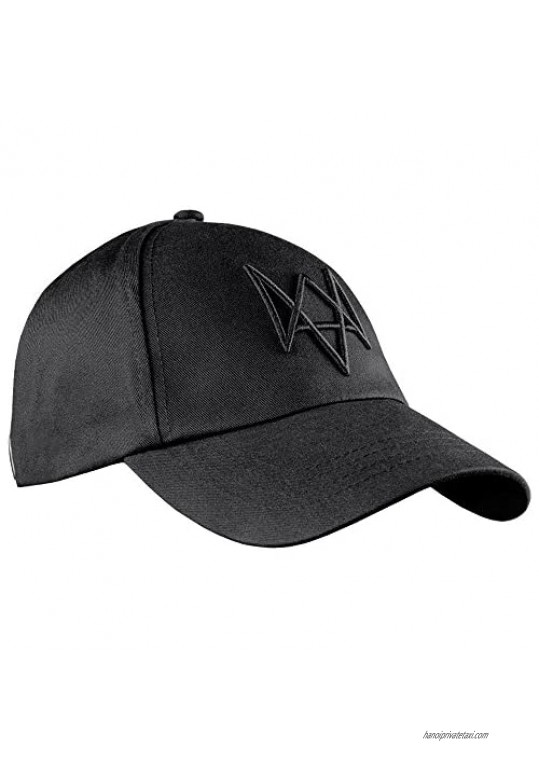 Elegant Men's Hat Watch Dogs Aiden Pearce Logo Cap Black One Size