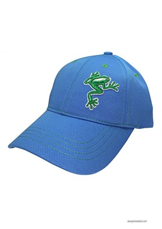 Frogger Golf Fly Dry Performance Golf Hat  Adjustable Ball Cap - One Size