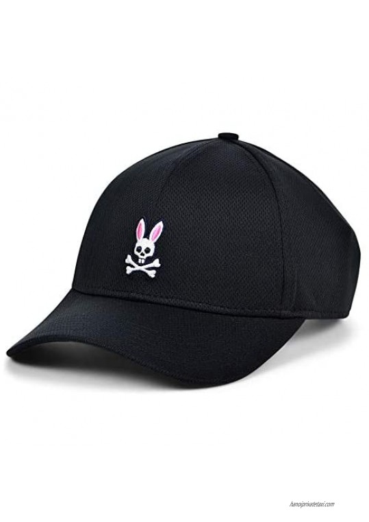 Psycho Bunny Men's Sport Pique Baseball Cap