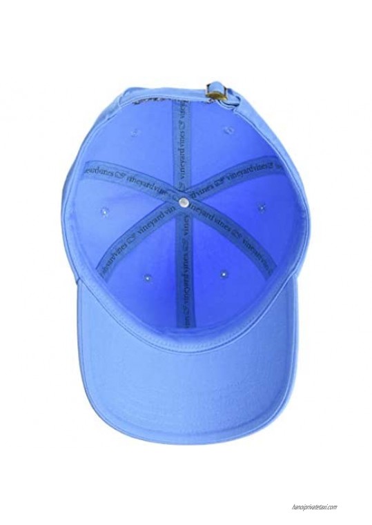 Vineyard Vines Men's Classic Whale Logo Baseball Hat Light Blue ONE Size