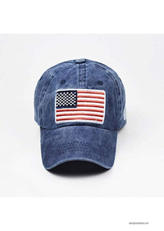 Vintage Unisex US Flag Hat Top Hats for Women American Hat Men American Flag Hat US Hat Cotton
