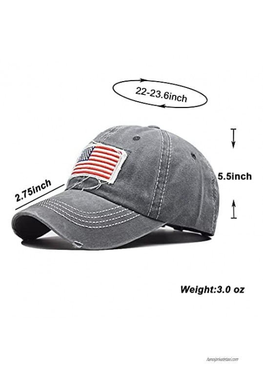 Women's Crisscross Ponytail Hats Baseball Caps Adjustable Washed Trucker Dad Hat