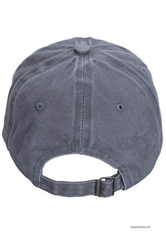 ZOORON Unisex Dog Dad Baseball Cap Hat Vintage Jeans Adjustable Distressed Blessed Faith Hat Washed