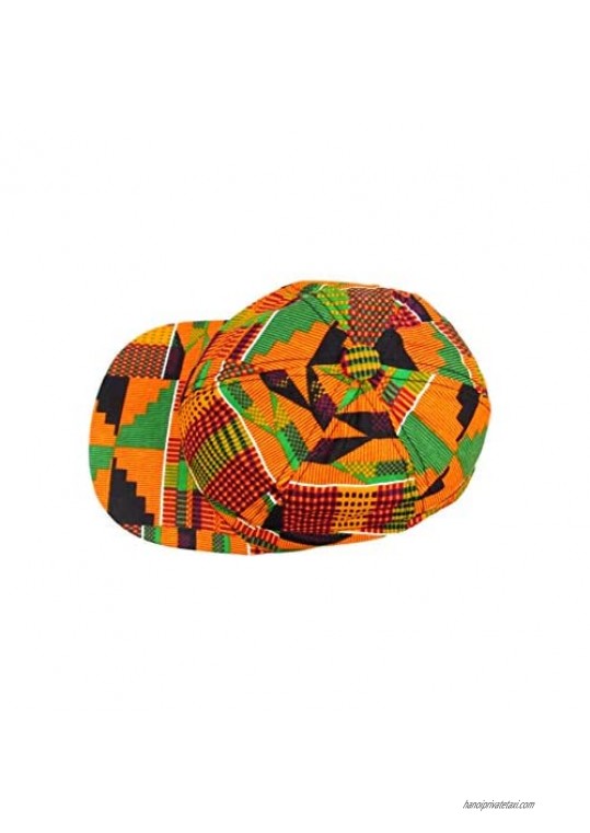 African Kente Hat Kente Baseball Hat Ankara Hat African Print Men Hat Unisex Kente Cloth Sports Cap