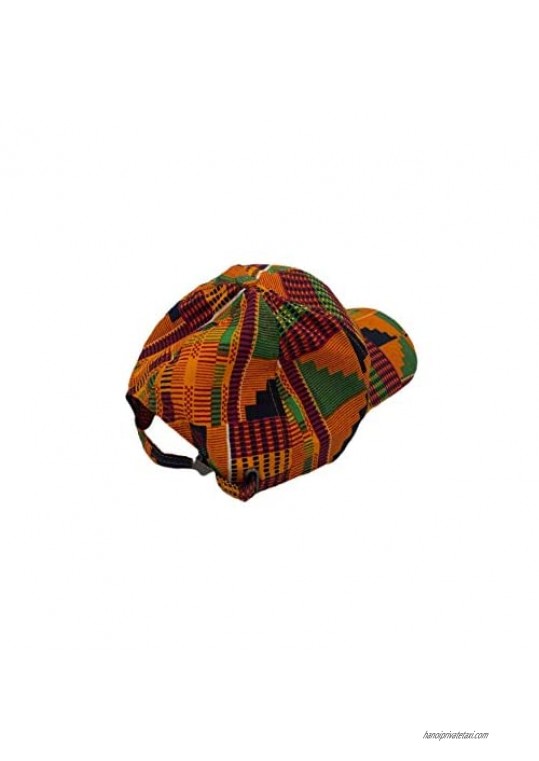 African Kente Hat Kente Baseball Hat Ankara Hat African Print Men Hat Unisex Kente Cloth Sports Cap