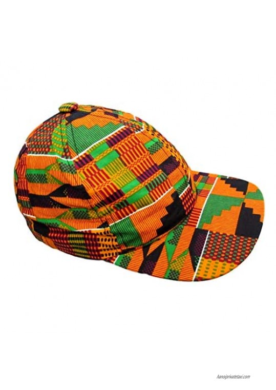African Kente Hat  Kente Baseball Hat  Ankara Hat  African Print Men Hat  Unisex Kente Cloth Sports Cap