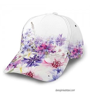 Baseball Cap Watercolor Mermaid Scale Print Dad Caps Circular Top Classic Fashion Casual Adjustable Sport for Women Hats
