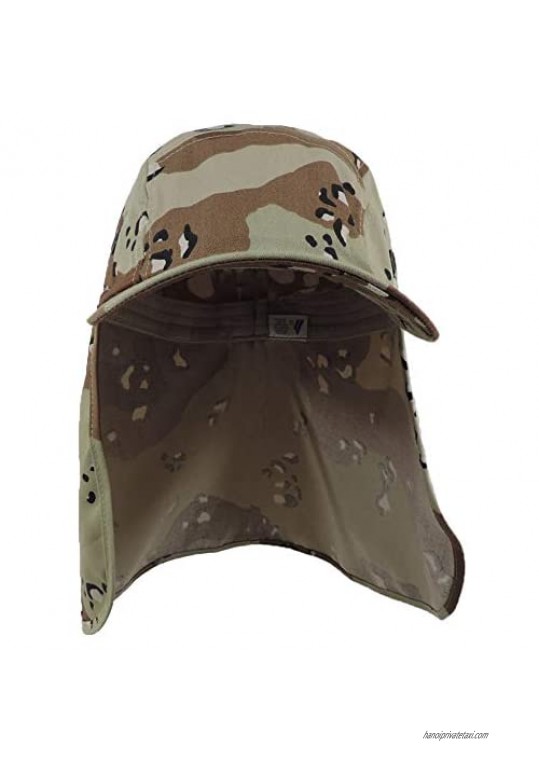 Desert Camo Cap Sun Protection Foreign Legion Flap Hat
