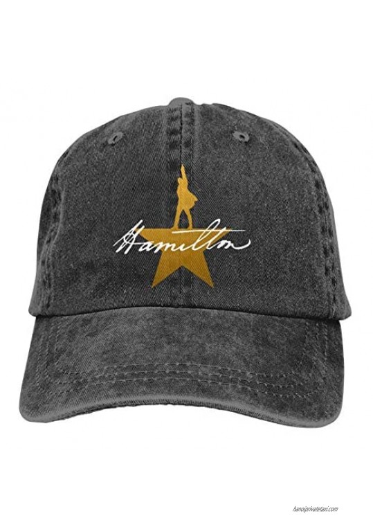 Hamilton Adult Cap Adjustable Cowboys Hats Baseball Cap