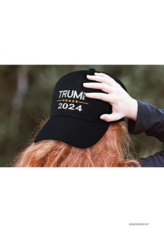 Idealforce Trump Hat 2024 Cap MAGA Adjustable Trump Hat Baseball Cap