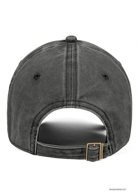 Unisex Baseball Cap for Men Women Post Office Hat Washed Denim Hat Adjustable Fed-ex Hat Dad Hat