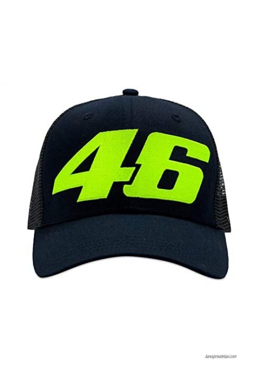 VR46 Blue Trucker Cap 46 Fluo Special Edition Located in USA