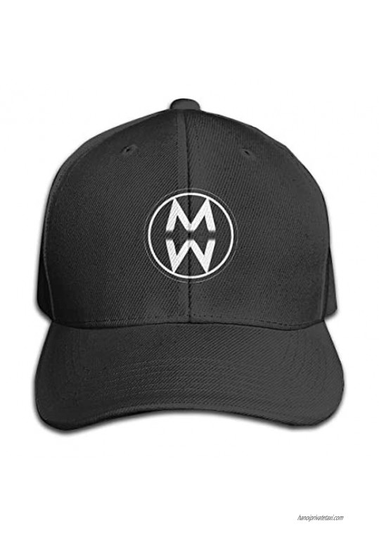 Wsswyspt Mo-rg-an W-All-en Men's and Women's Trendy Baseball caps Adjustable Baseball caps Daddy caps