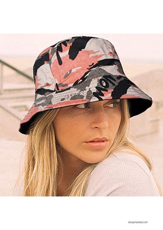 A&R Bucket Hat for Men Women Fashion Reversible Funny Fisherman Cap for Fishing