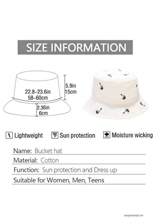 ASOONYUM Bucket Hats