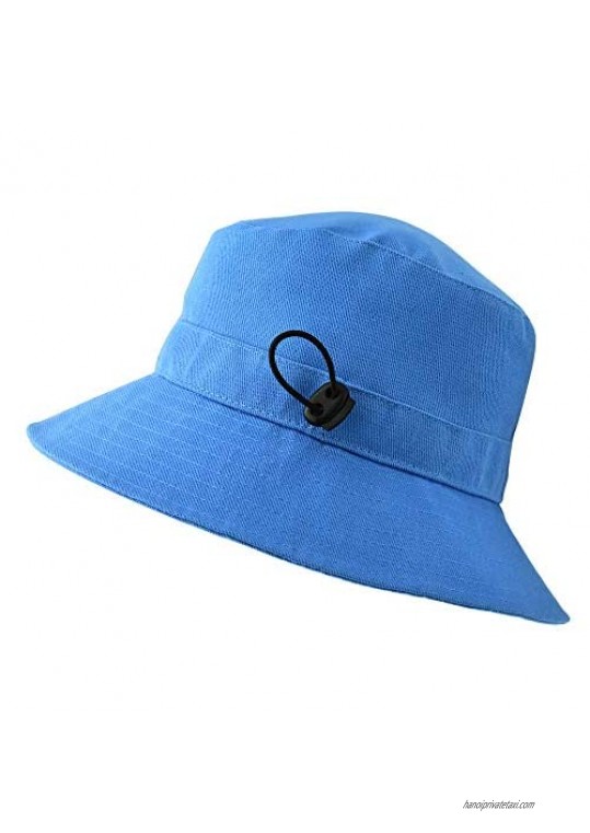 IWNTWY Unisex Bucket Hats  Cotton Summer Travel Beach Hat Fisherman Caps Outdoor Sun Cap for Teens Girls Boys Women & Men