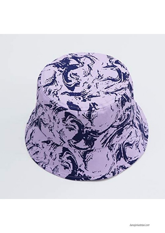 jiaoji Fisherman's Hat Summer Bucket Hat Women's Outdoor Sun Protection Casual Fishing Cap