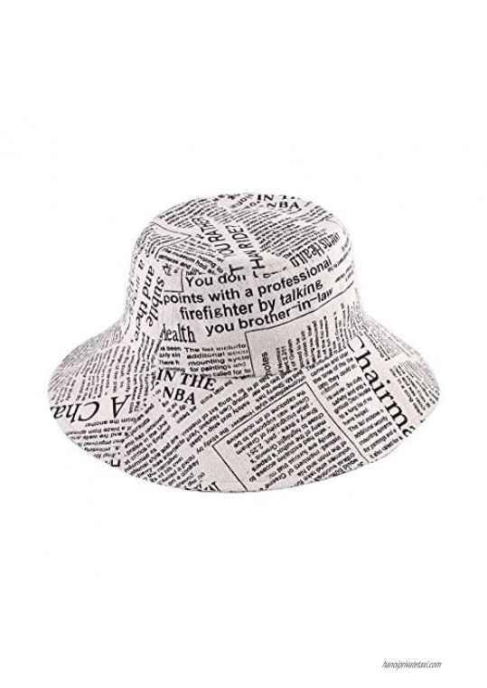 ZLYC Womens Summer Wide Brim Bucket Hat Outdoor Packable Sun Hats