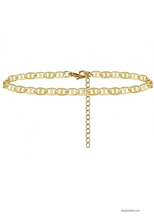 Freeprance Ankle Bracelets for Women | Anklet Bracelet for Women 14K Gold Plated Anklet Girls Gold Ankel Bracelet Boho Jewelry for Women Beach Dainty Cute Foot Jewelry Chain | Butterfly Anklet