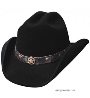 Bullhide Montecarlo Sidekick Premium Wool Western Cowboy Hat Large Youth Large