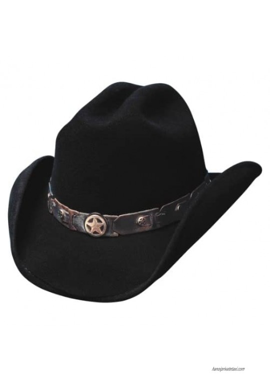 Bullhide Montecarlo Sidekick Premium Wool Western Cowboy Hat Youth Medium