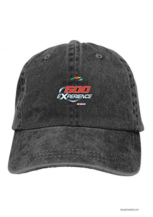 Daytona 500 Logo Adult Baseball Cap Cowboy Hat Sun Protection Visor for Men and Women Gray