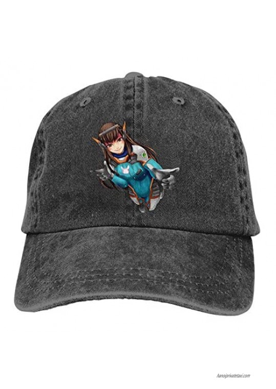 Overwatch Diva Adult Adjustable Denim Cowboy Hat Casquette