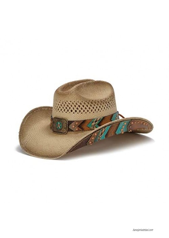 Stampede Hats Women's Chuck Wagon Lone Star Chevron Western Hat