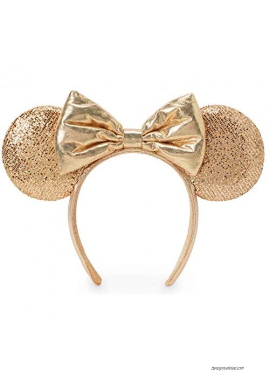 Disney Parks Exclusive - Minnie Mouse Ears Headband - Champagne Gold