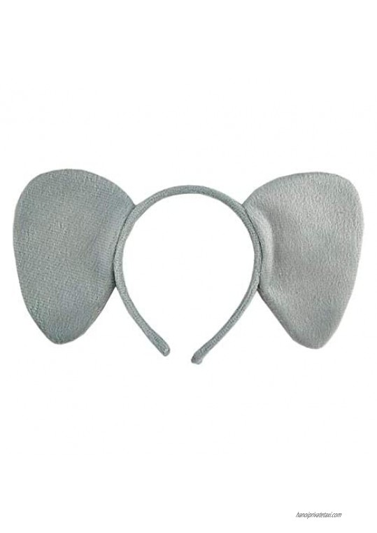 TOPTIE Plush Animal Headbands  Ear Horn Hair Hoop  Birthday Dress-Up Party Supplies