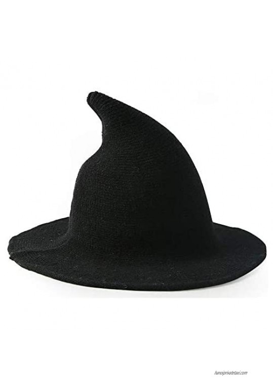 TTzone Knitted Wool Hat Witch Hat for Christmas Cosplay Make up and Daily