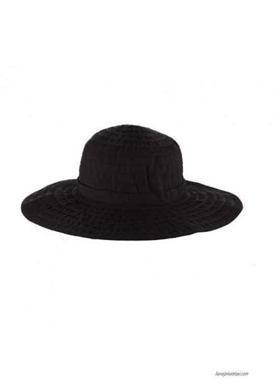 Scala Women's Sewn Ribbon Crusher Hat