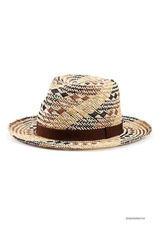 Straw Hat  Panama Hats Sun Straw Fedora Summer Beach Hat Fine Braid UPF for Women and Men