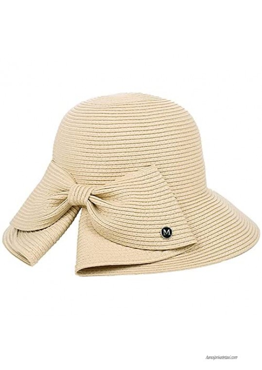 Sun Hat for Women Womens Wide Brim Beach Summer Sun Hat UV Sun Protection Packable Reversible Bucket Hat