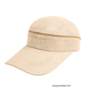 2in1 Sun Visor Running Hat Large Brim Summer Mesh Beach Golf Tennis Baseball Cap