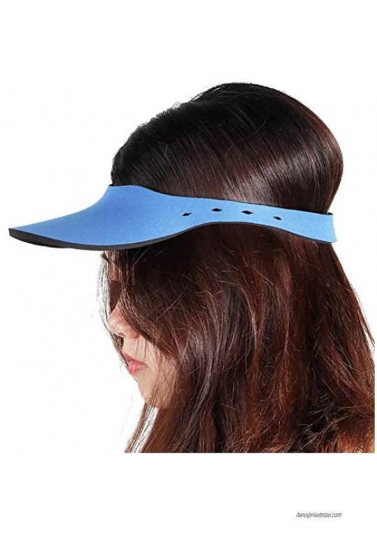 Cashiny-Sun Cap-2 Pcs Outdoor Sports Sun Hat UV Protection Wide Visor Sun Cap