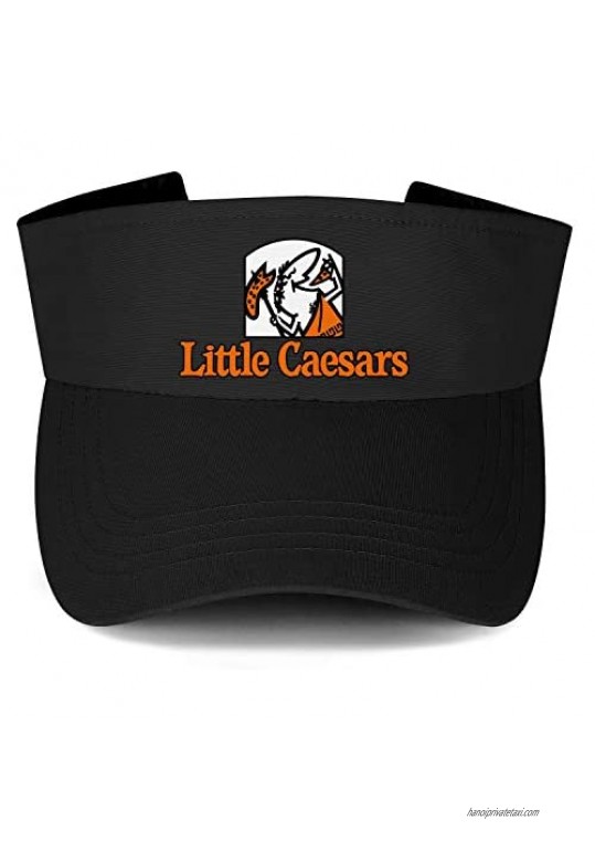 Little-Caesars-Pizz- Sun Visor Snapback Hats Caps for Men's Kids