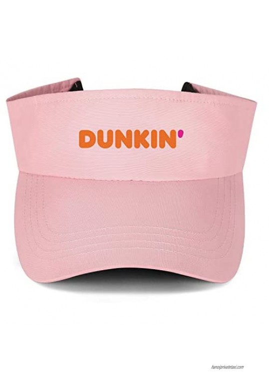 Sun Visor Dunkin'Donuts- Visors Snapback Cap Hats for Mens Womens