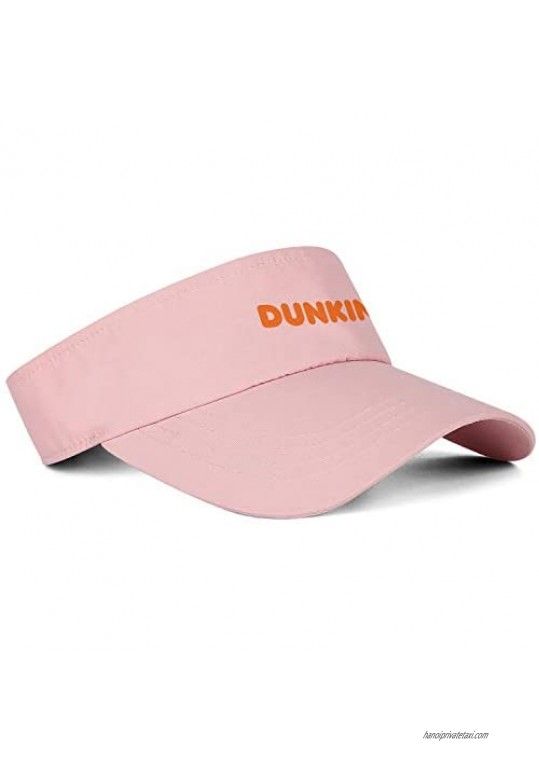 Sun Visor Dunkin'Donuts- Visors Snapback Cap Hats for Mens Womens