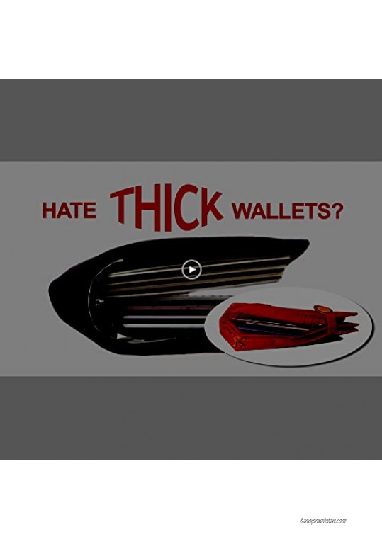 Big Skinny Men's RFID Blocking Tri-Fold Leather Slim Wallet Holds Up to 25 Cards Black