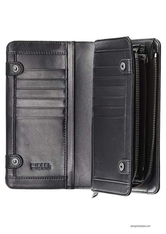 Diesel Men's EMBOGO V-24 Zip-Wallet black UNI