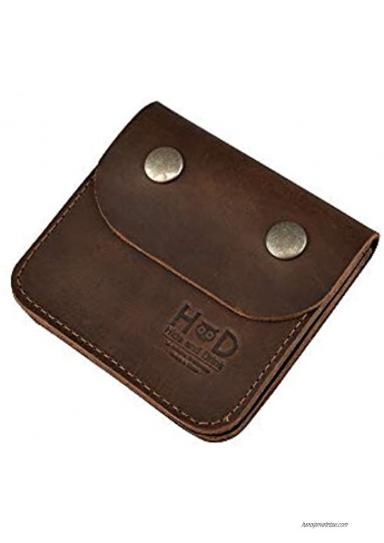 Hide & Drink  Leather Coin & Card Case  Wide Wallet  Cash Organizer  Everyday Accessories  Handmade :: Bourbon Brown
